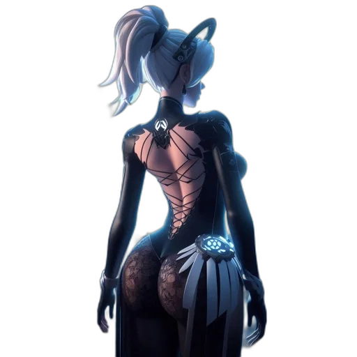 dress, staff, mask, robot transparent PNG cut-out