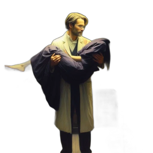 staff, jacket, umbrella, sword transparent PNG cut-out