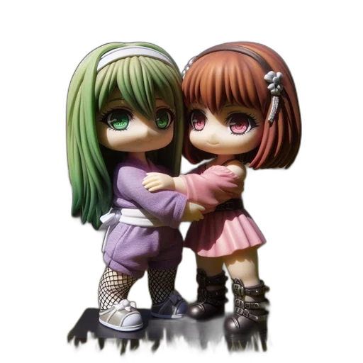 3d render, pixel art, concept art, anime transparent PNG cut-out
