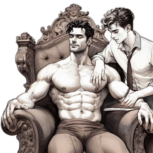furniture, crown, fantasy art, comic book art transparent PNG cut-out