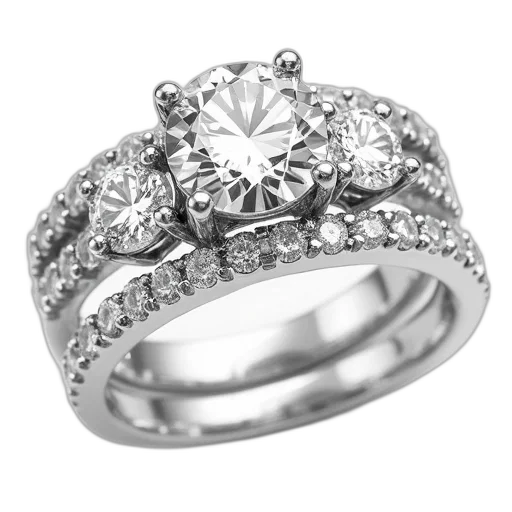jewelry, crown, 3d render, photorealistic transparent PNG cut-out