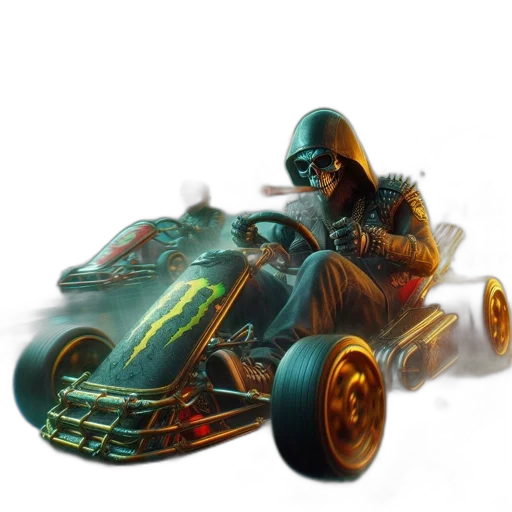 car, concept art, fantasy art, pixel art transparent PNG cut-out