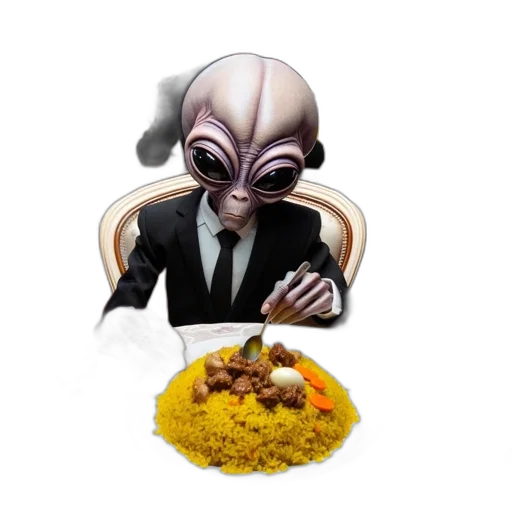 food, creature, mask, staff transparent PNG cut-out