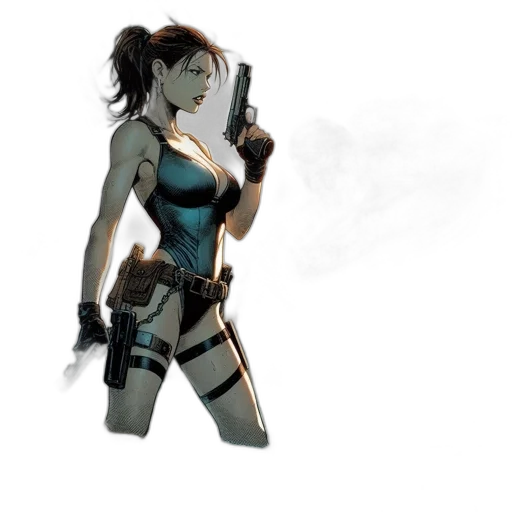 weapon, robot, concept art, comic book art transparent PNG cut-out