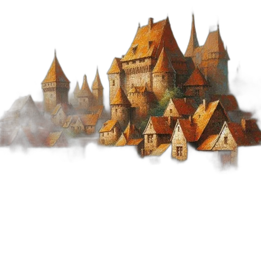 building, dragon, concept art, fantasy art transparent PNG cut-out