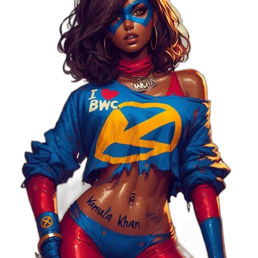comic book art, concept art, fantasy art, cartoon transparent PNG cut-out