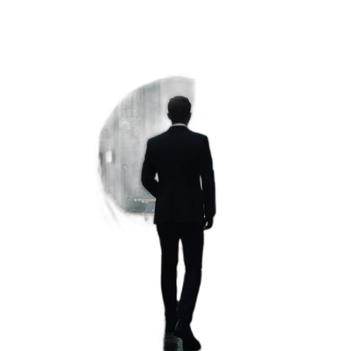 staff, jacket, robot, face transparent PNG cut-out