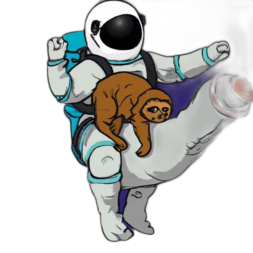 staff, jacket, animal, robot transparent PNG cut-out