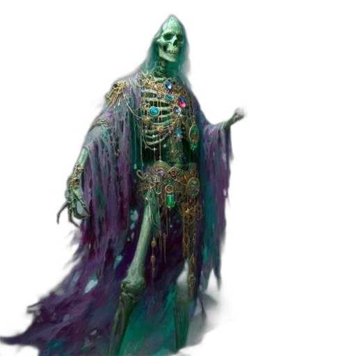 creature, staff, mask, jewelry transparent PNG cut-out