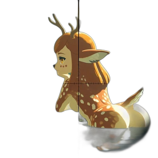 staff, crown, animal, creature transparent PNG cut-out