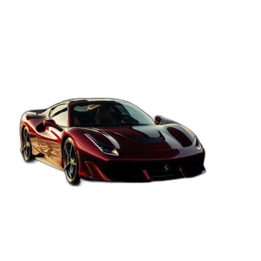 car, 3d render, photorealistic, concept art transparent PNG cut-out