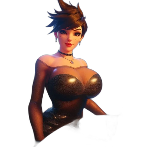 dress, staff, crown, face transparent PNG cut-out
