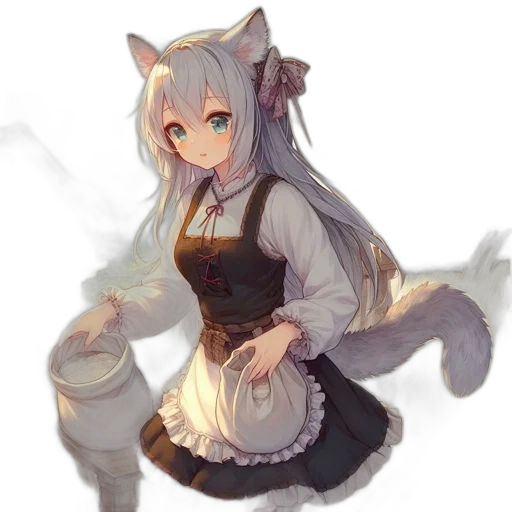 staff, dress, animal, creature transparent PNG cut-out