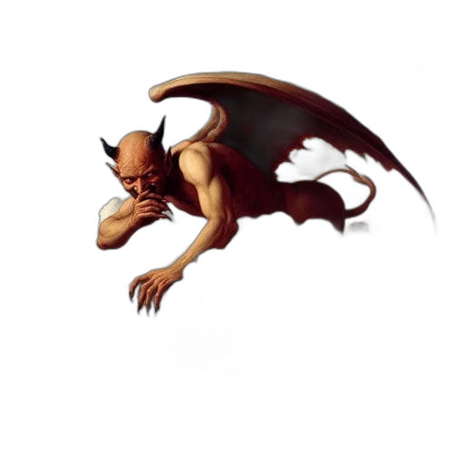 dragon, creature, staff, animal transparent PNG cut-out