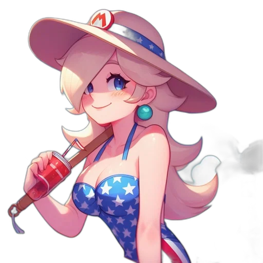 staff, hat, weapon, dress transparent PNG cut-out