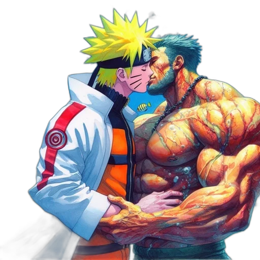 concept art, pixel art, comic book art, anime transparent PNG cut-out