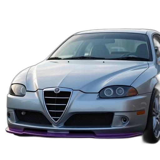 car, photorealistic, 3d render, silver transparent PNG cut-out