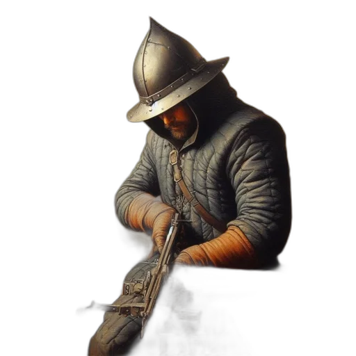 staff, weapon, sword, hat transparent PNG cut-out