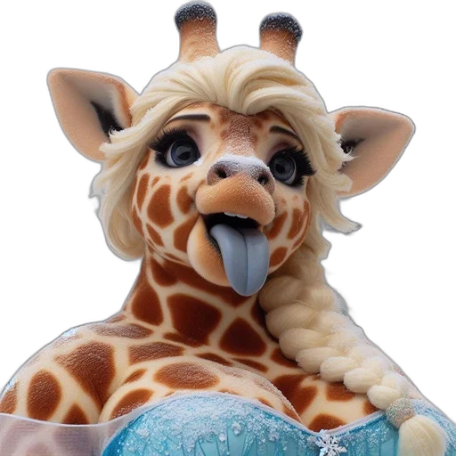 animal, creature, mask, 3d render transparent PNG cut-out