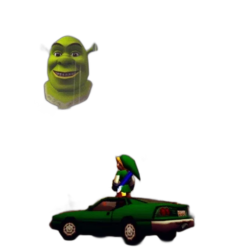 car, creature, mask, weapon transparent PNG cut-out