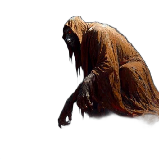 creature, jacket, mask, dress transparent PNG cut-out