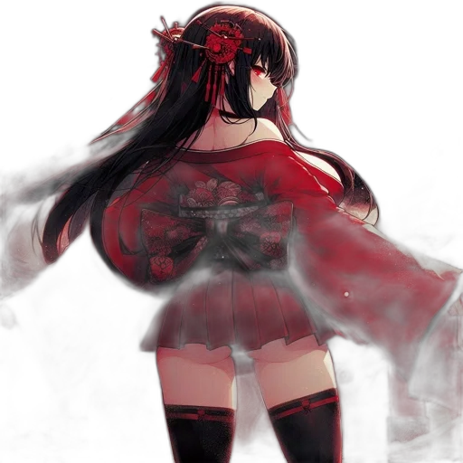 dress, mask, flower, weapon transparent PNG cut-out