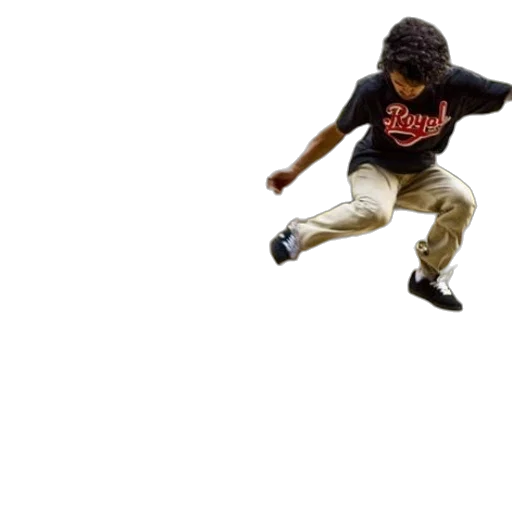 shoes, skateboarder, royal, shirt transparent PNG cut-out