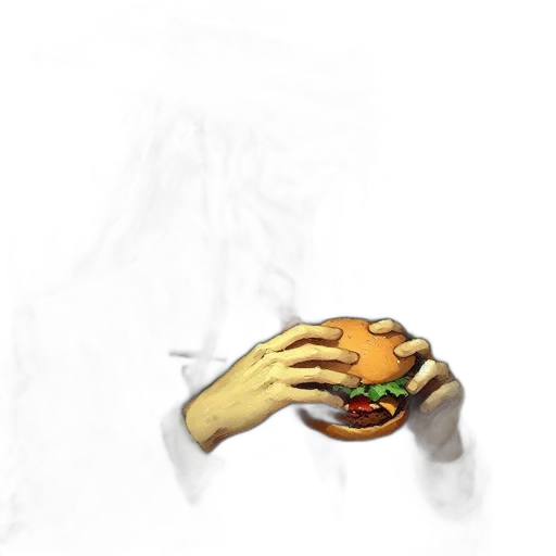 food, face, creature, animal transparent PNG cut-out