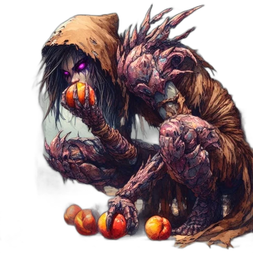 creature, animal, food, mask transparent PNG cut-out