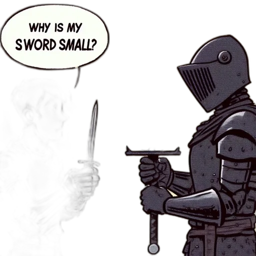 sword, weapon, robot, staff transparent PNG cut-out