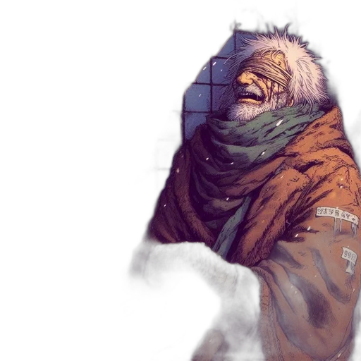 jacket, creature, mask, face transparent PNG cut-out