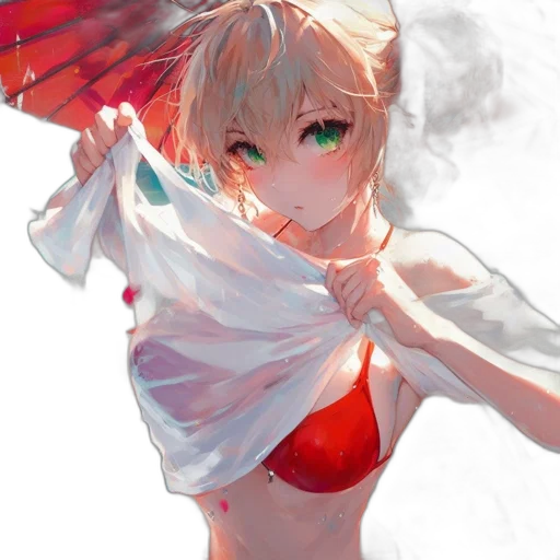 umbrella, dress, sword, weapon transparent PNG cut-out