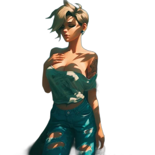 dress, staff, mask, concept art transparent PNG cut-out
