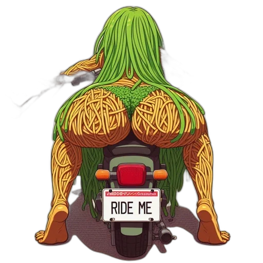 hair, concept art, comic book art, anthropomorphic transparent PNG cut-out