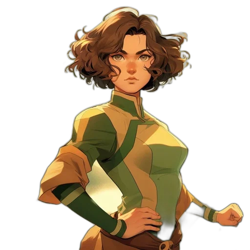 staff, jacket, comic book art, concept art transparent PNG cut-out