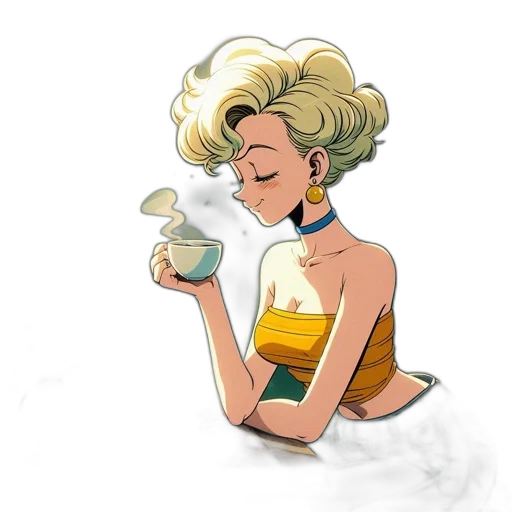 dress, cartoon, concept art, comic book art transparent PNG cut-out