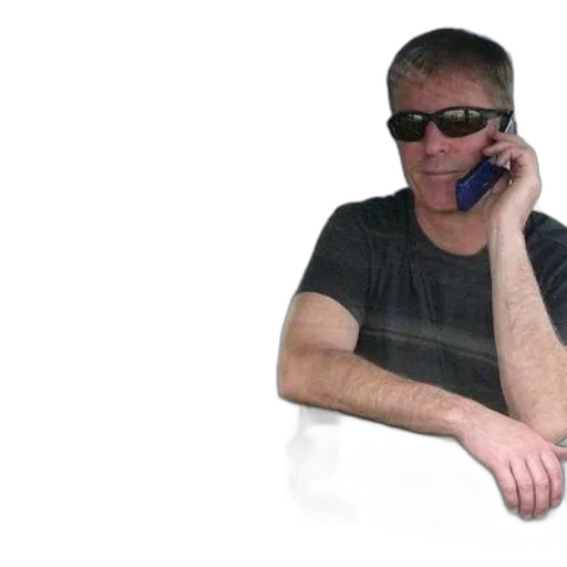 staff, man, black, shirt transparent PNG cut-out