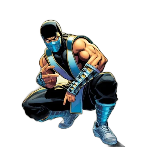 comic book art, concept art, cartoon, blue transparent PNG cut-out