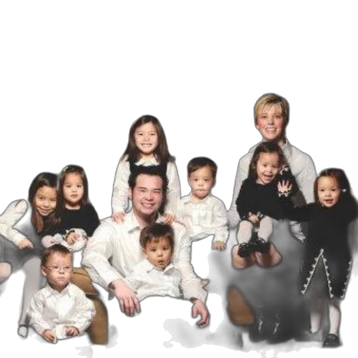 photorealistic, family, portrait, text transparent PNG cut-out