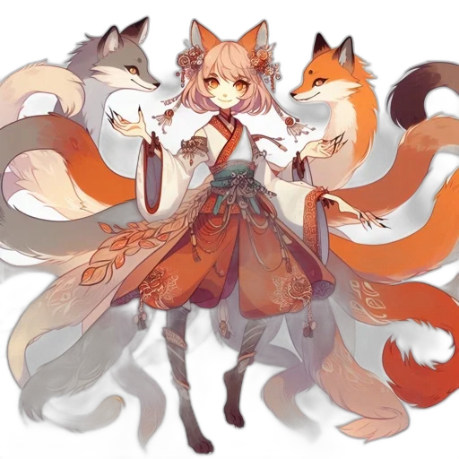 staff, creature, animal, dress transparent PNG cut-out