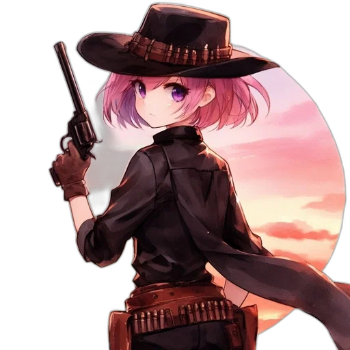 weapon, staff, hat, sword transparent PNG cut-out