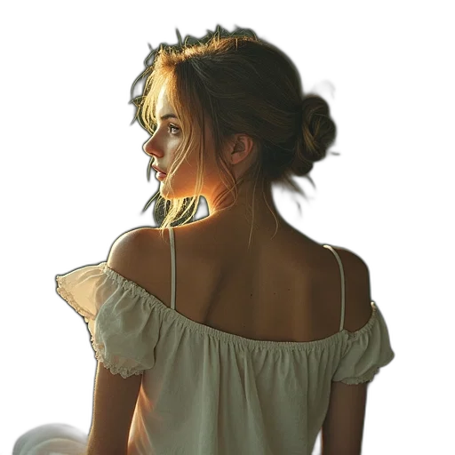 dress, mask, face, jewelry transparent PNG cut-out
