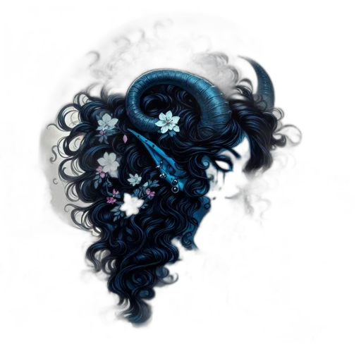 hair, crown, mask, dragon transparent PNG cut-out