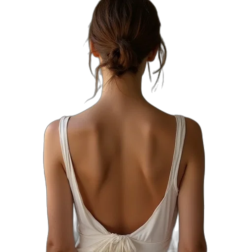 dress, jewelry, jacket, staff transparent PNG cut-out