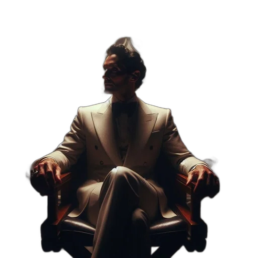 staff, jacket, furniture, crown transparent PNG cut-out