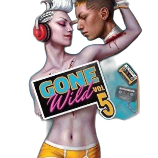 cyberpunk, concept art, comic book art, vaporwave transparent PNG cut-out