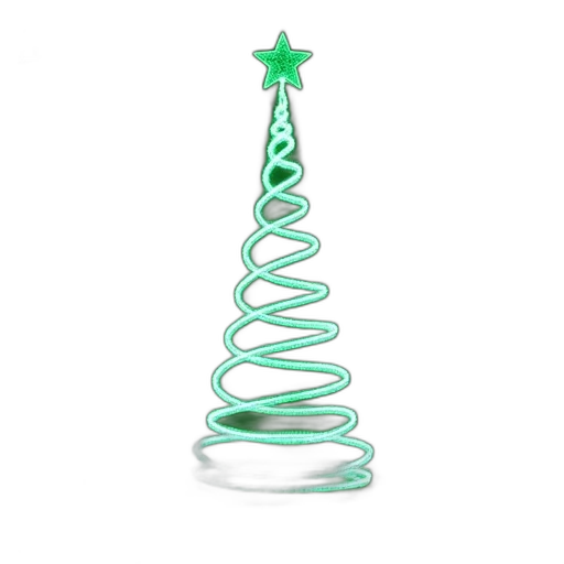 jewelry, tree, staff, 3d render transparent PNG cut-out
