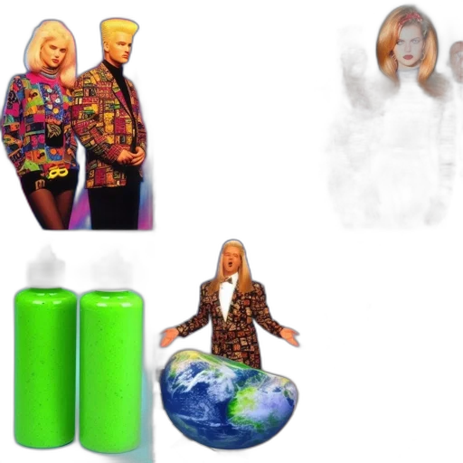jacket, concept art, 3d render, vaporwave transparent PNG cut-out