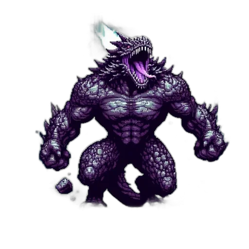 dragon, creature, staff, animal transparent PNG cut-out