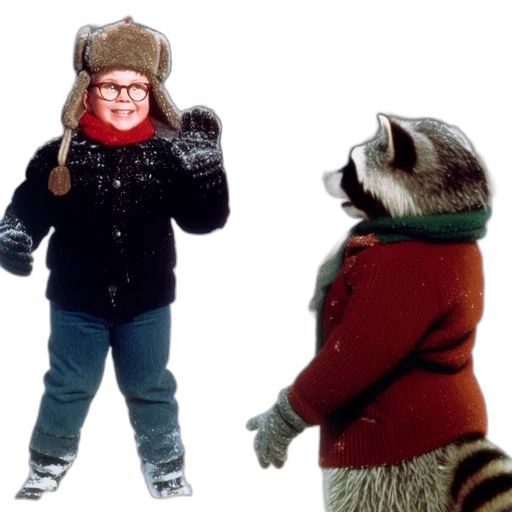 animal, jacket, creature, snow transparent PNG cut-out